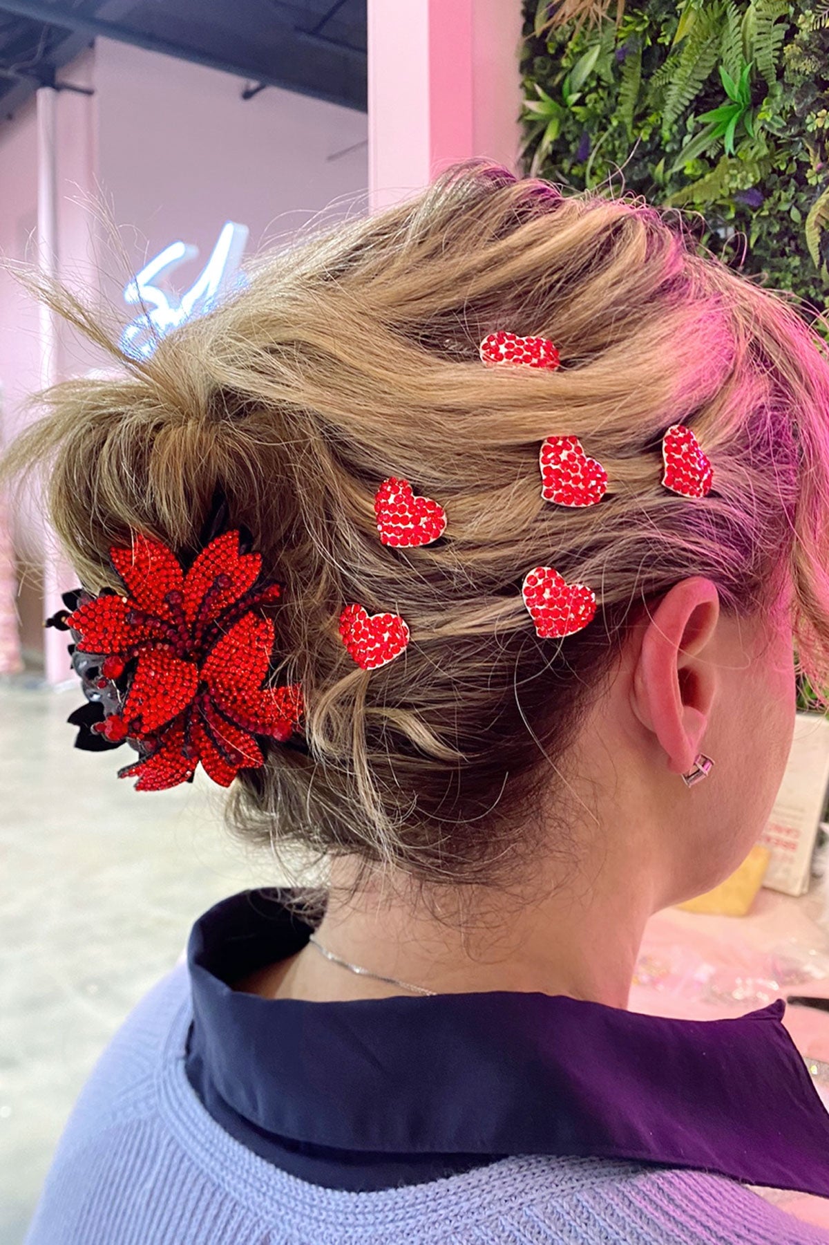 Mini Heart Barrette Barrette Soho Style