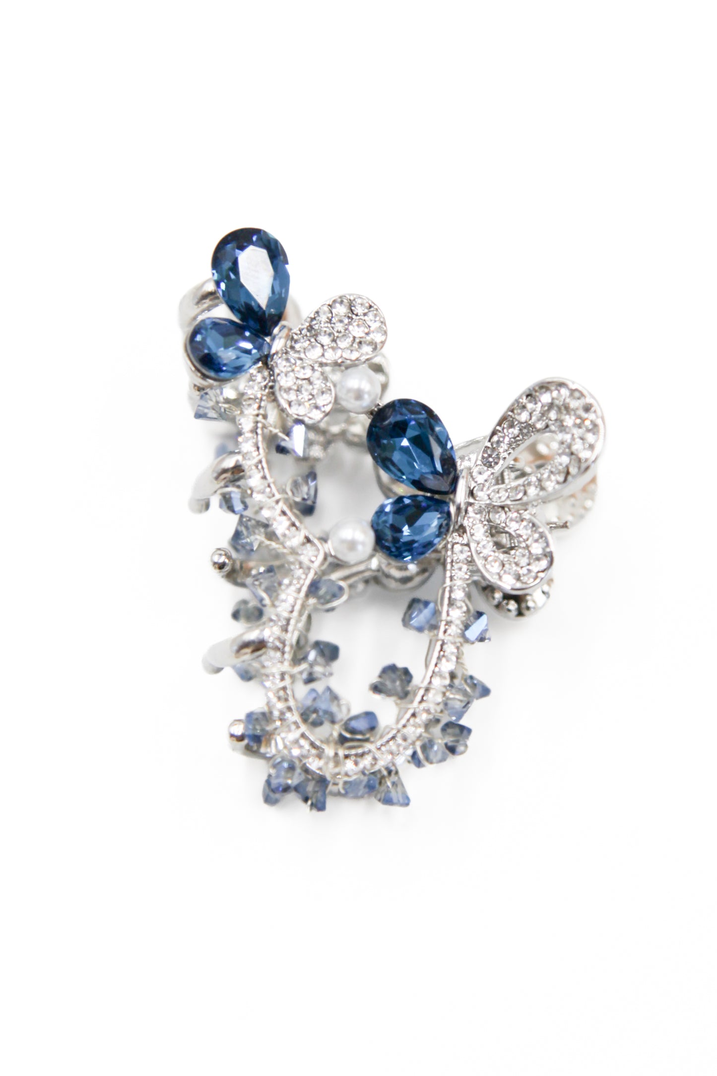 Papillon Crystal Hair Jaw