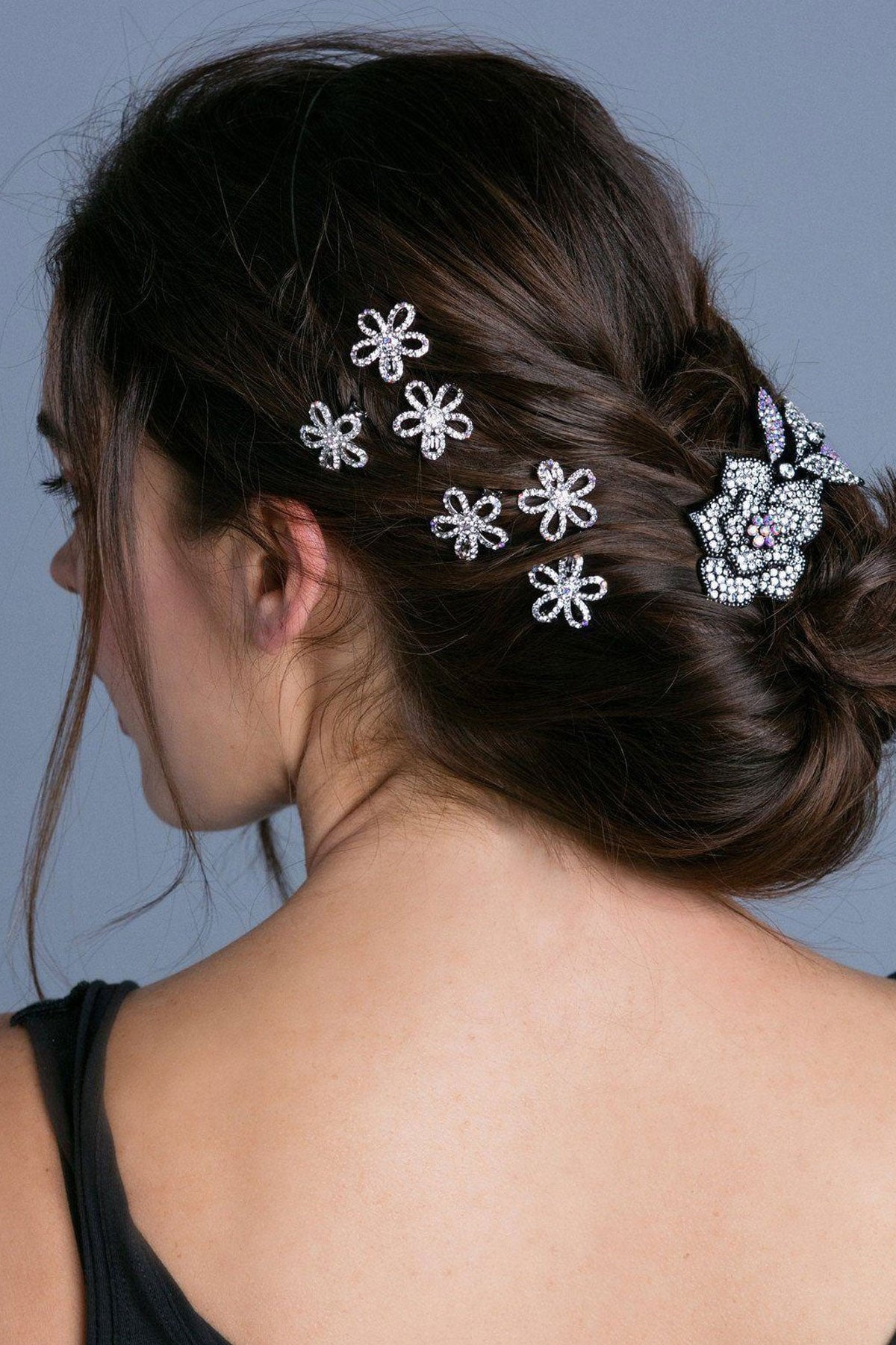 Mini Flower Magnetic Barrette – Soho Style