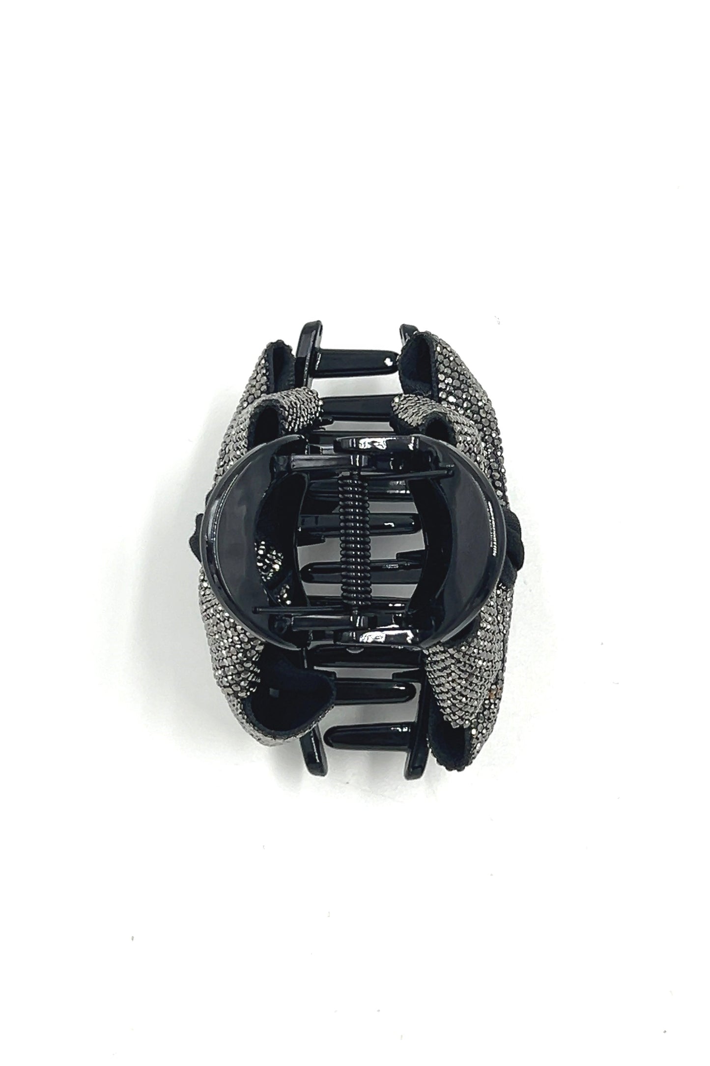 Black Crystal Bowtie Style Hair Jaw Hair Accessories Soho Style