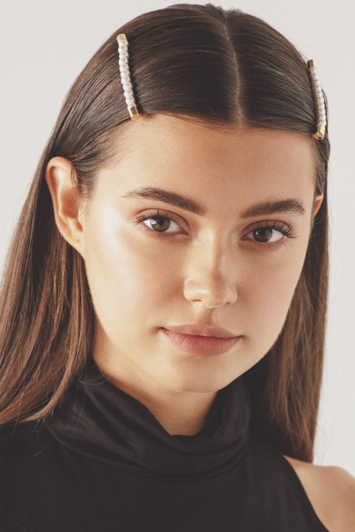 Pearls Bobby Pin and Luxe Pearl Statement Barrette 3 PCS Set Barrette 2019