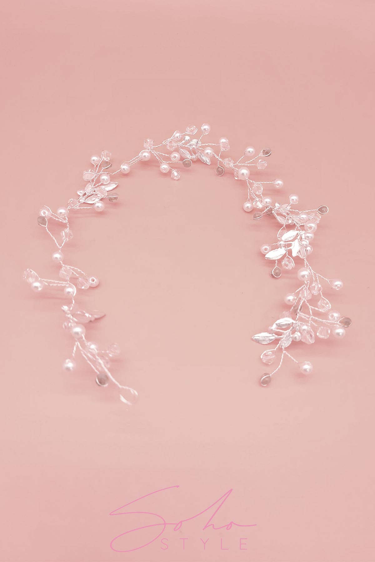Frozen in Time hair crown Wedding Sale