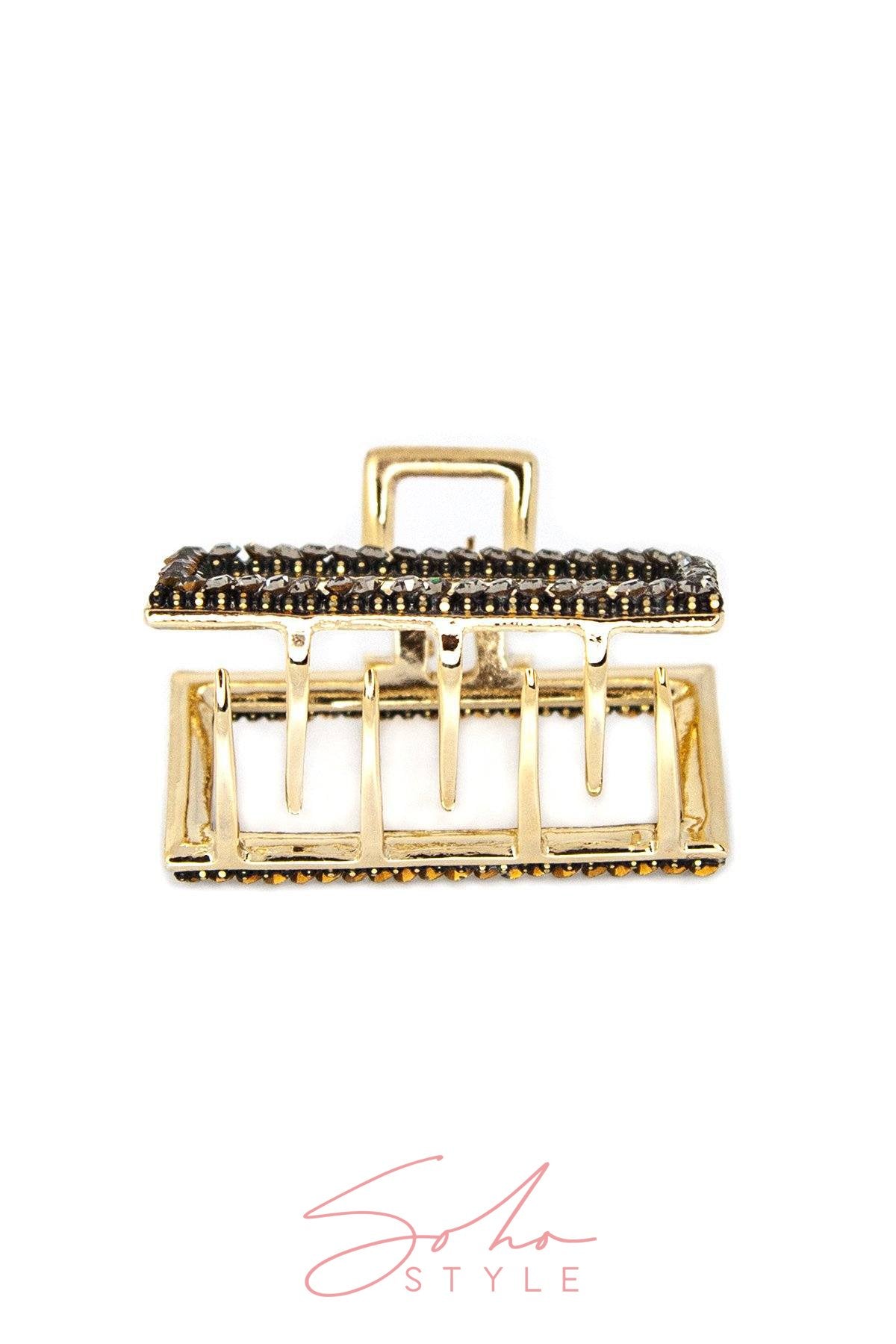 All Sparkle Rectangular Hair Jaw Hair Jaws Soho Style