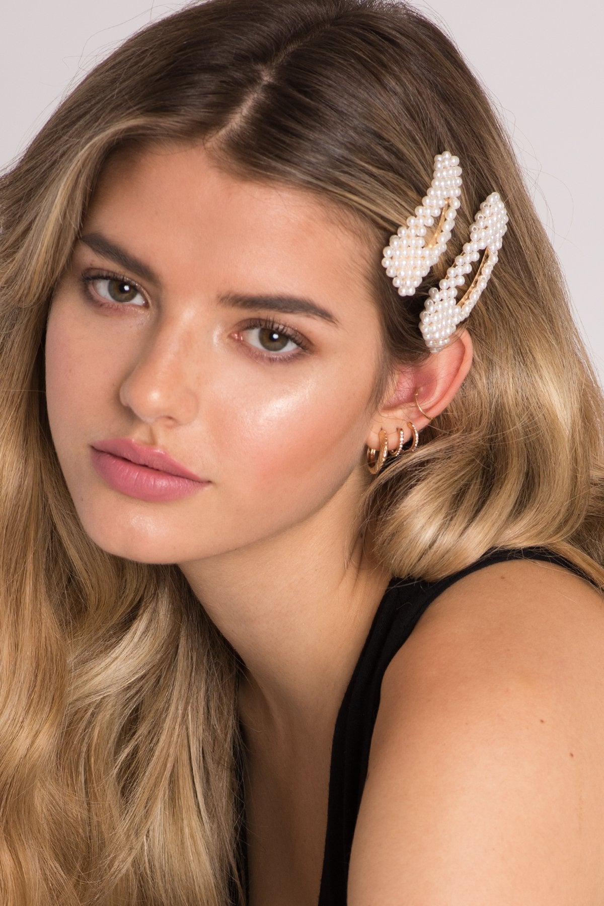 Pearl Embellished Hair Clip – Soho Style