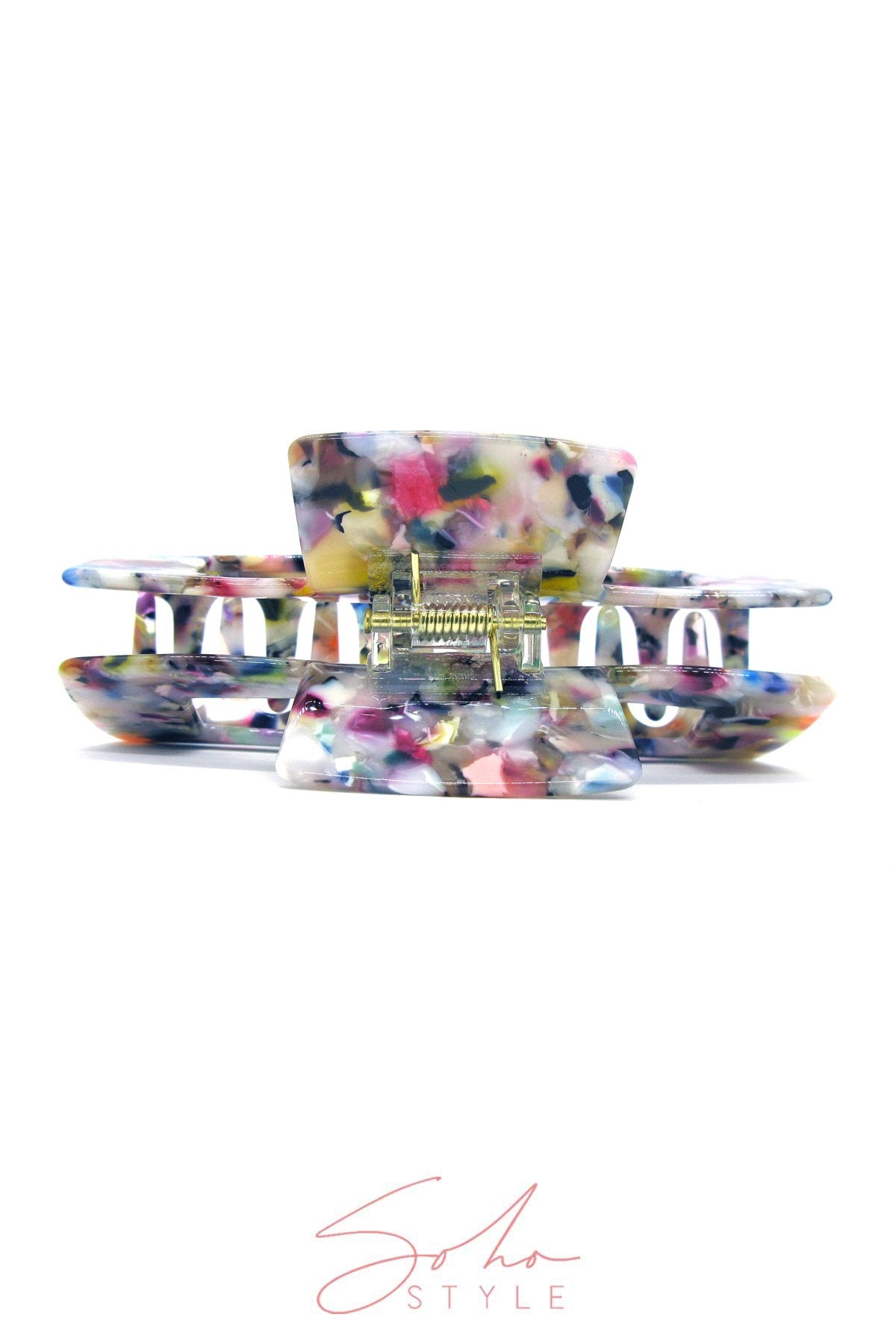 Color me square hair jaw Hair Accessorie ACUS46
