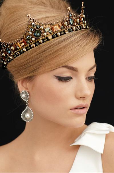 Ava crystal Tiara wedding sale