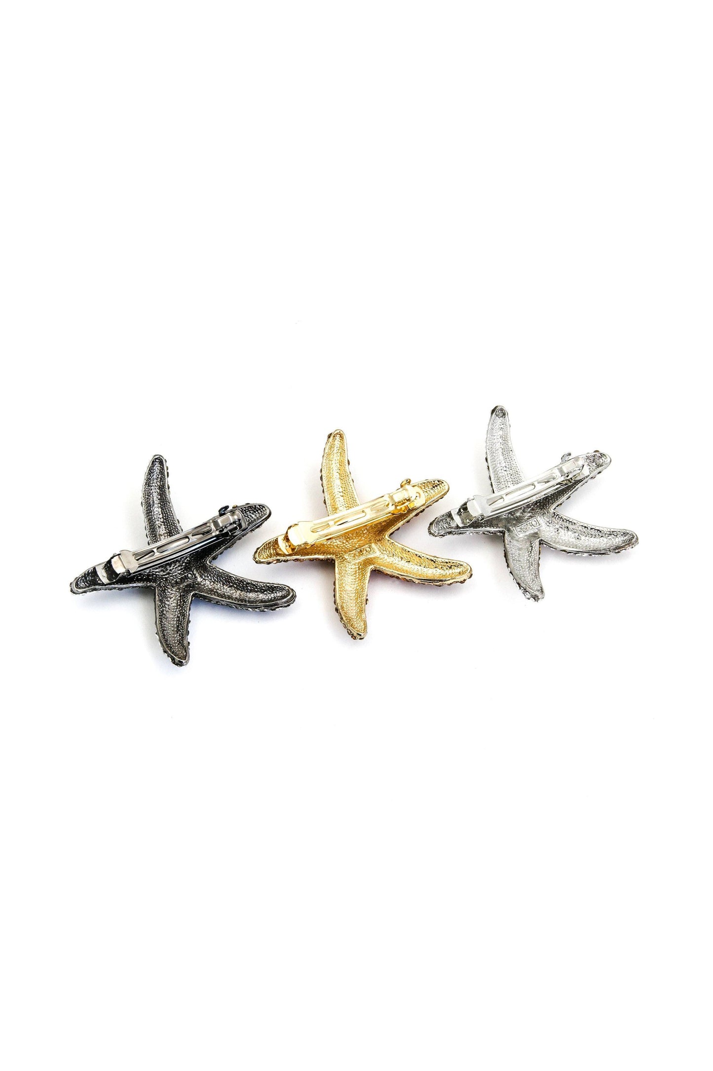 Crystal Dipped Starfish Barrette Barrette Soho Style
