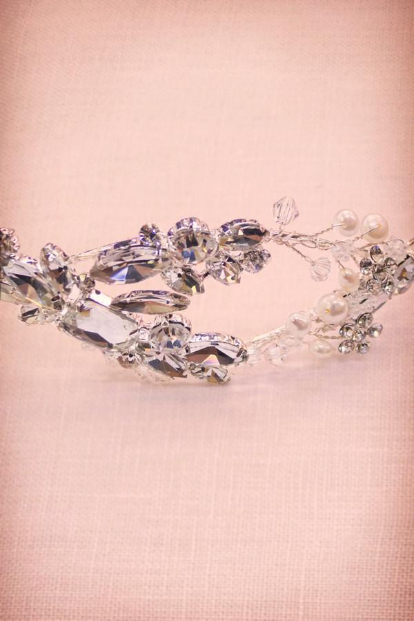 Fiona Crystal Hair Crown Crown Soho Style