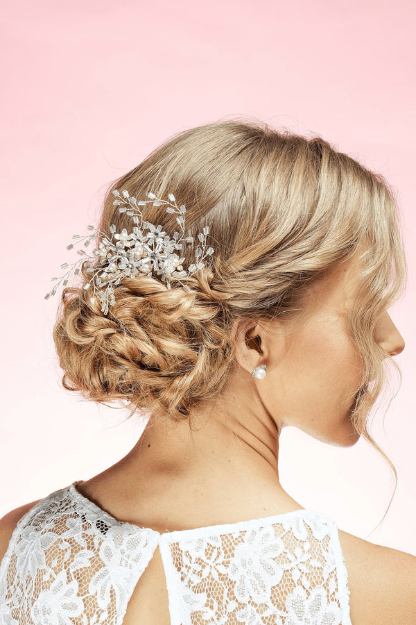 Mireille Crystal Hair Comb Wedding Soho Style