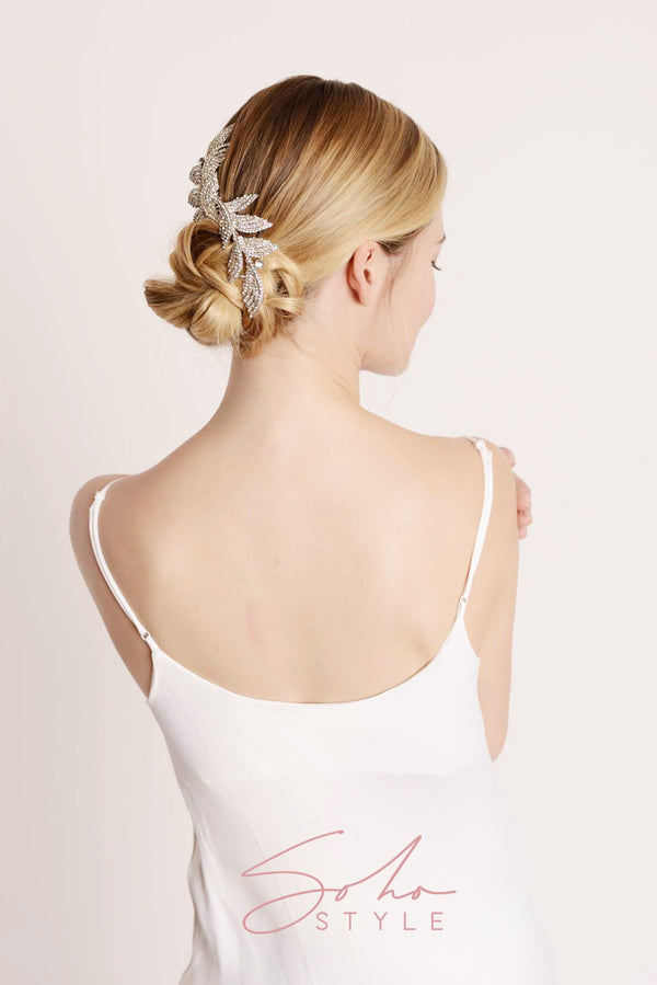 Sliver Crystal Bridal Hair Comb Wedding Sale