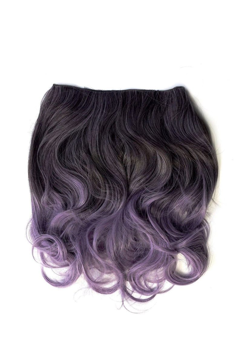 Purple Tone Ombre Halo Extensions Hair Extension Soho Style