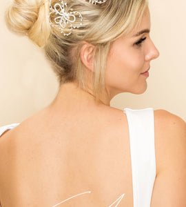 BRIDAL BUTTERFLY HAIR COMB