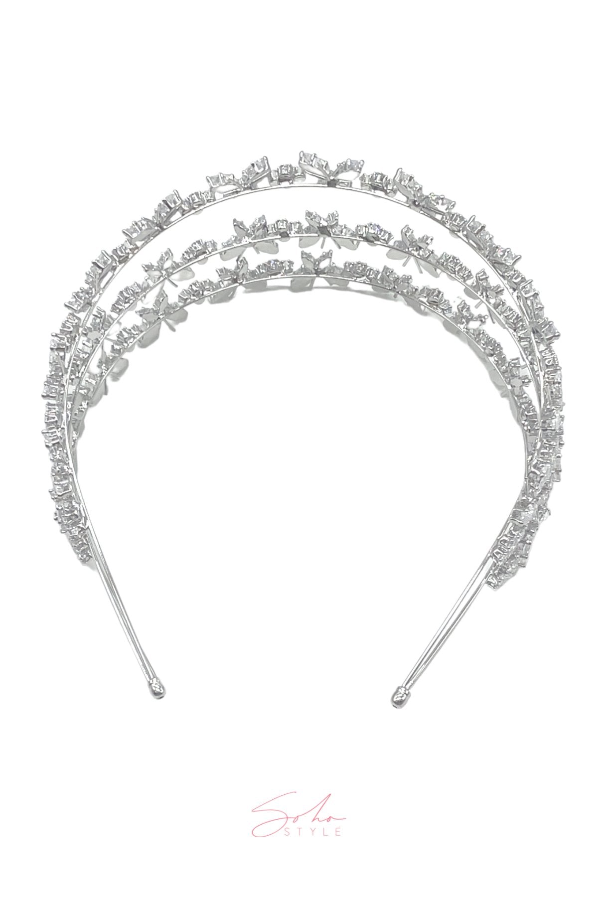 BUTTERFLY CRYSTAL HEADBAND Wedding Sale