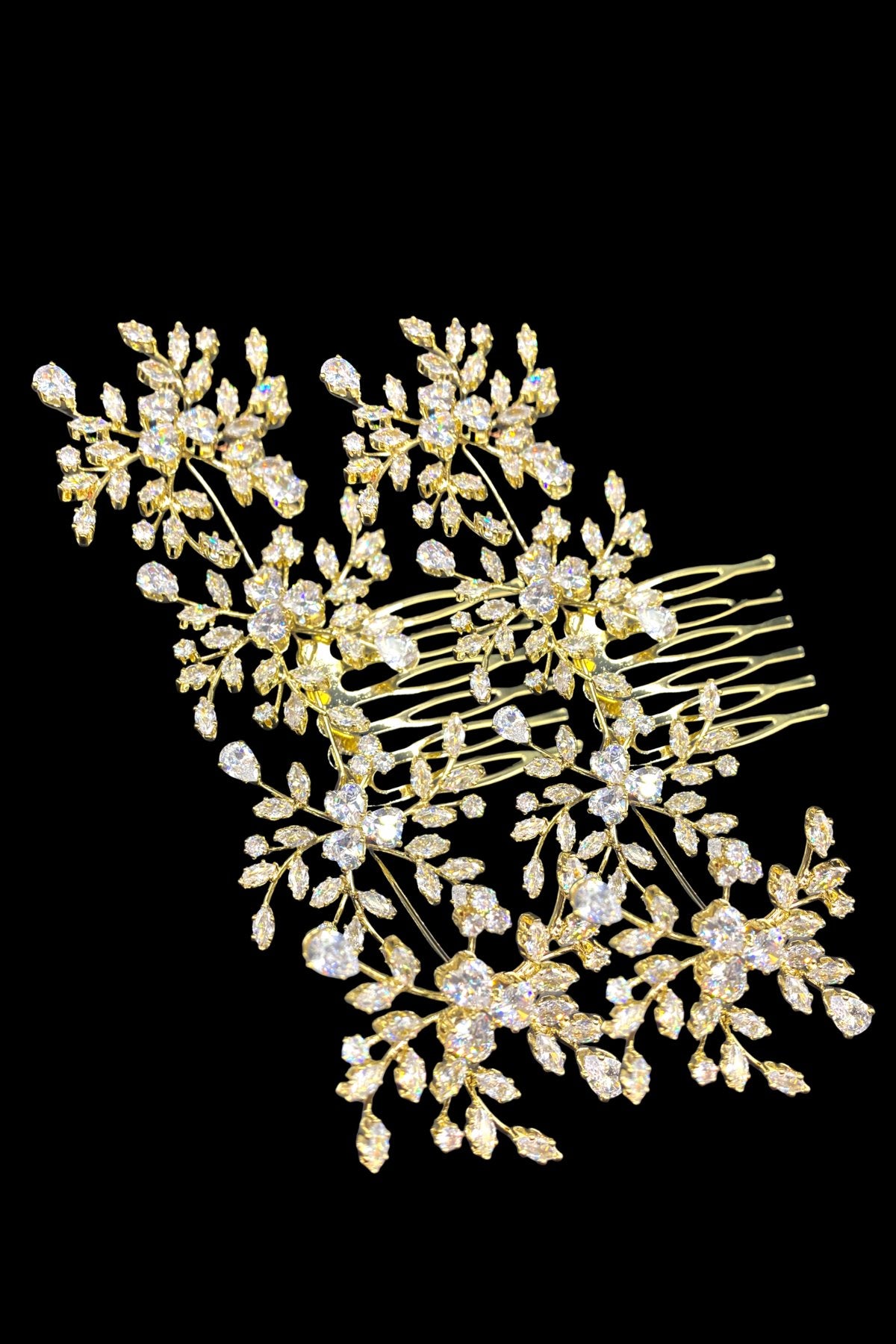 Baby's-breath Crystal Comb Wedding Sale