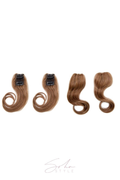 Ali - 14" Human Hair Light Volume Clip-in Extension Hair Extension Soho Style