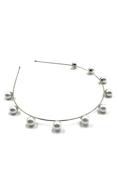 Simple Pearl Headband Headband Soho Style