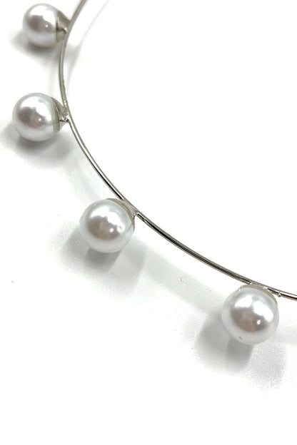 Simple Pearl Headband Headband Soho Style