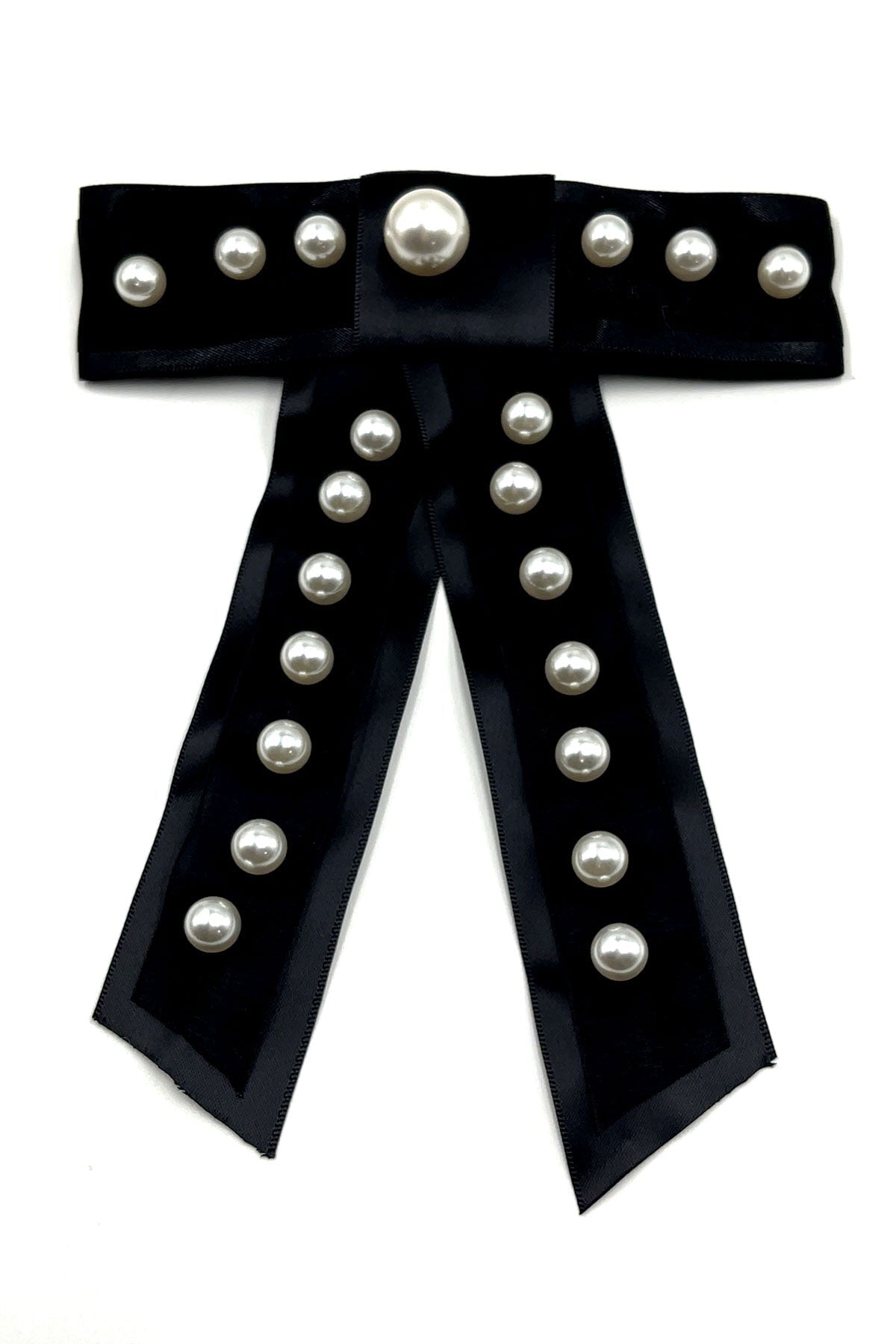 Pearl Bow Barrette Bobby Pins set Hair Accessorie Soho Style