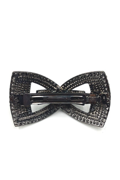 Tuxedo Hair Bow Tie Barrette Barrette Soho Style