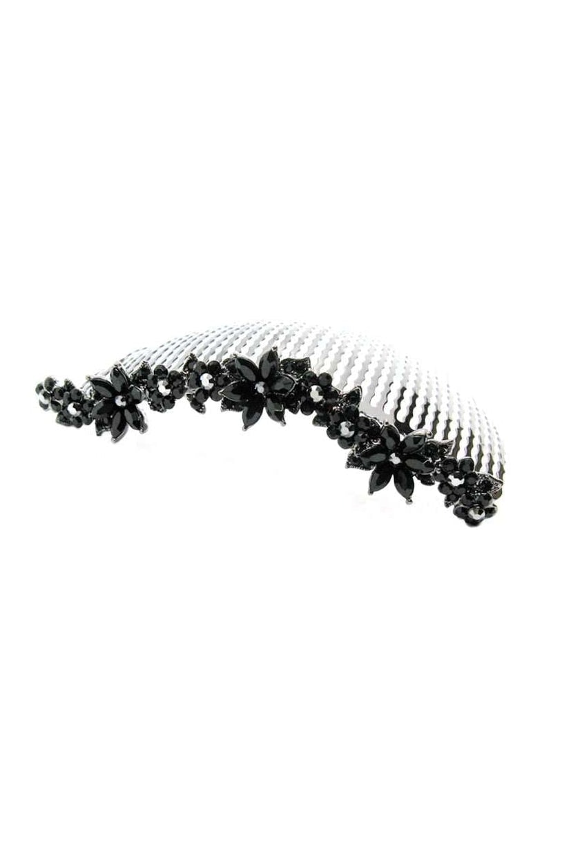 Mirabelle Crystal Hair Comb Hair Comb Soho Style