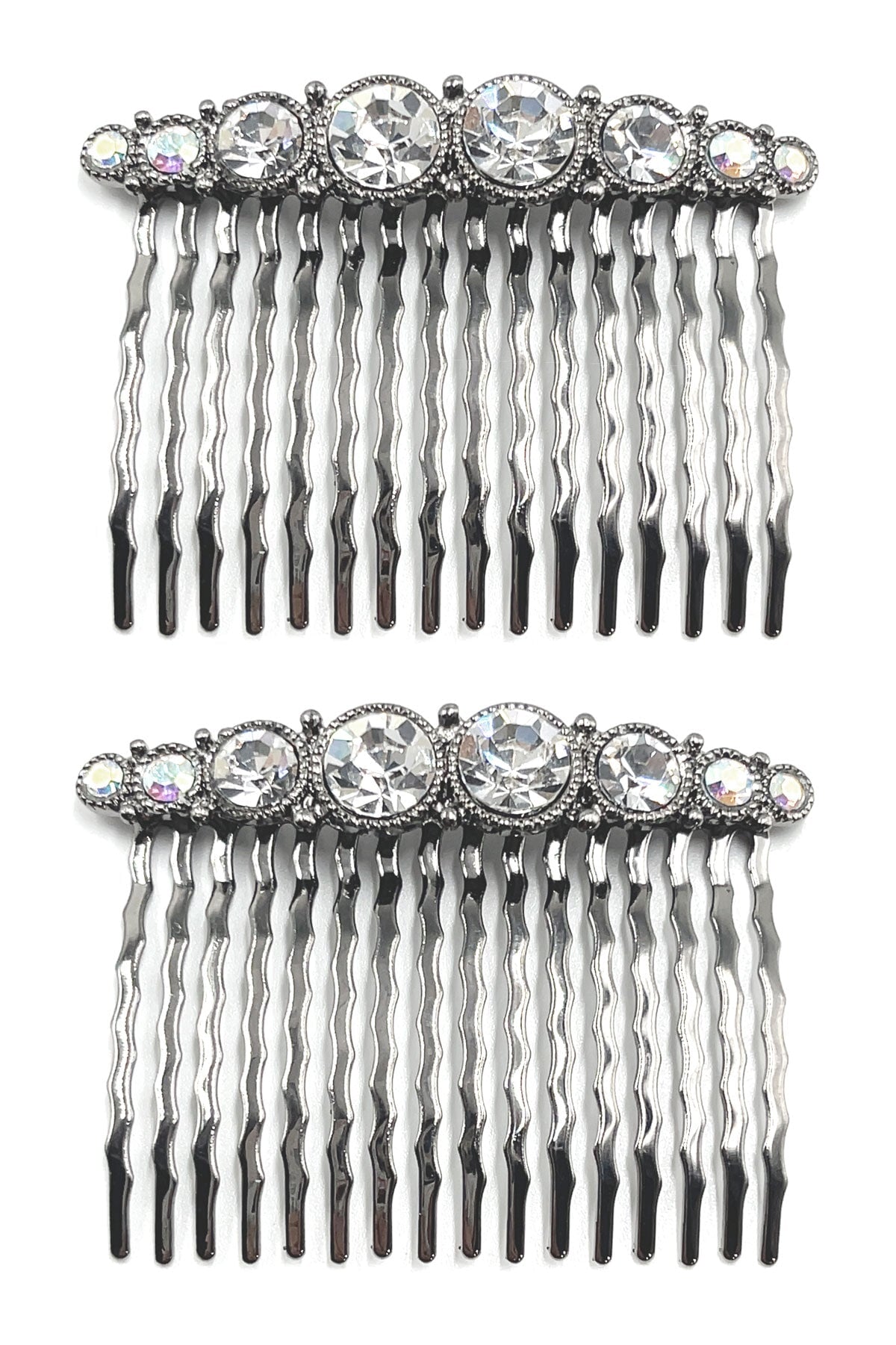 Bejeweled Hair Combs (Pair) Hair Comb Soho Style