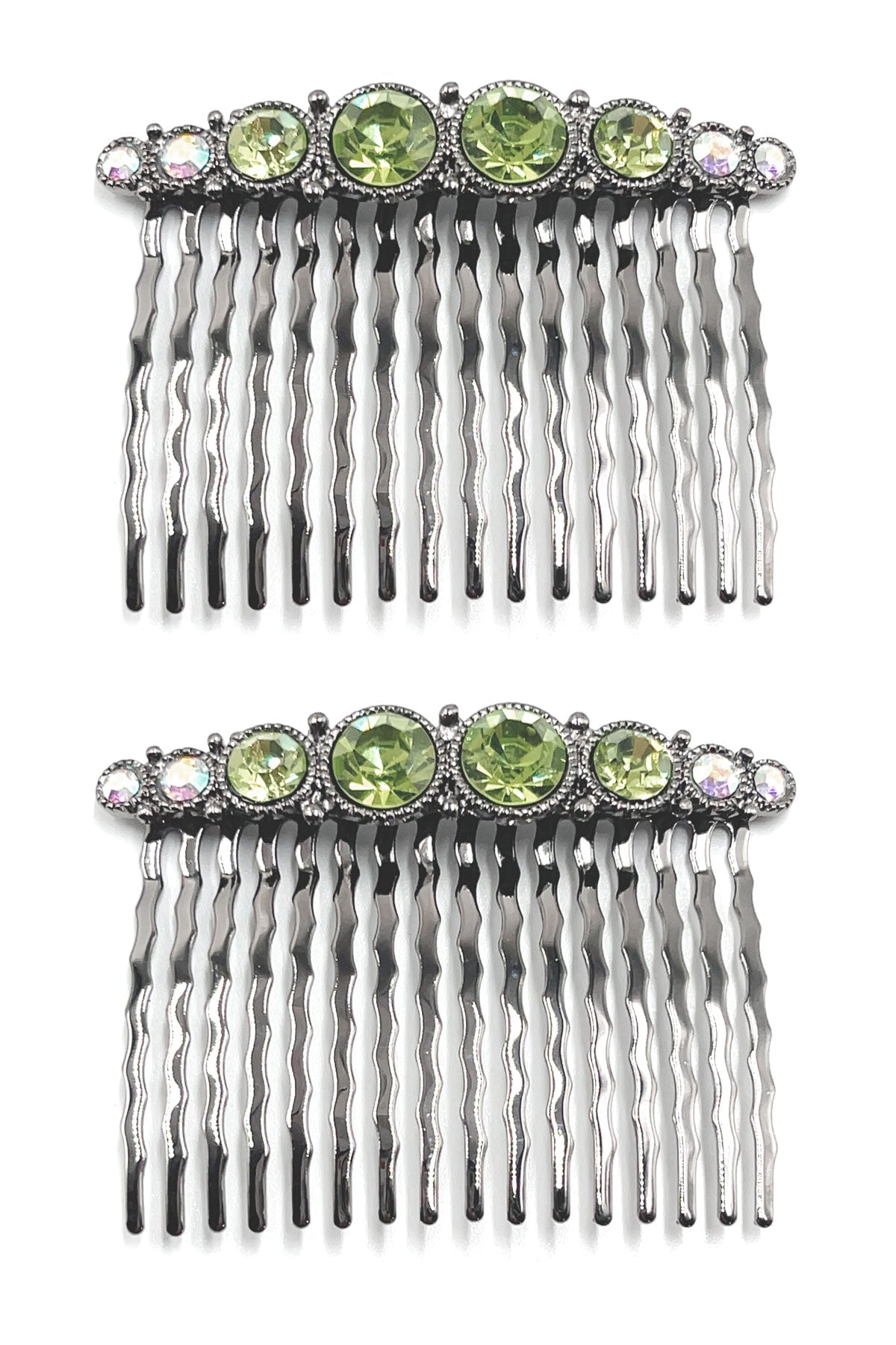 Bejeweled Hair Combs (Pair) Hair Comb Soho Style