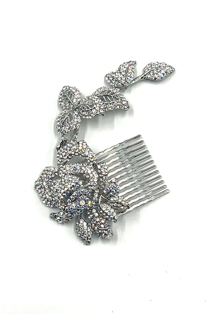 Crystal Rose branch Comb Hair Comb 2020