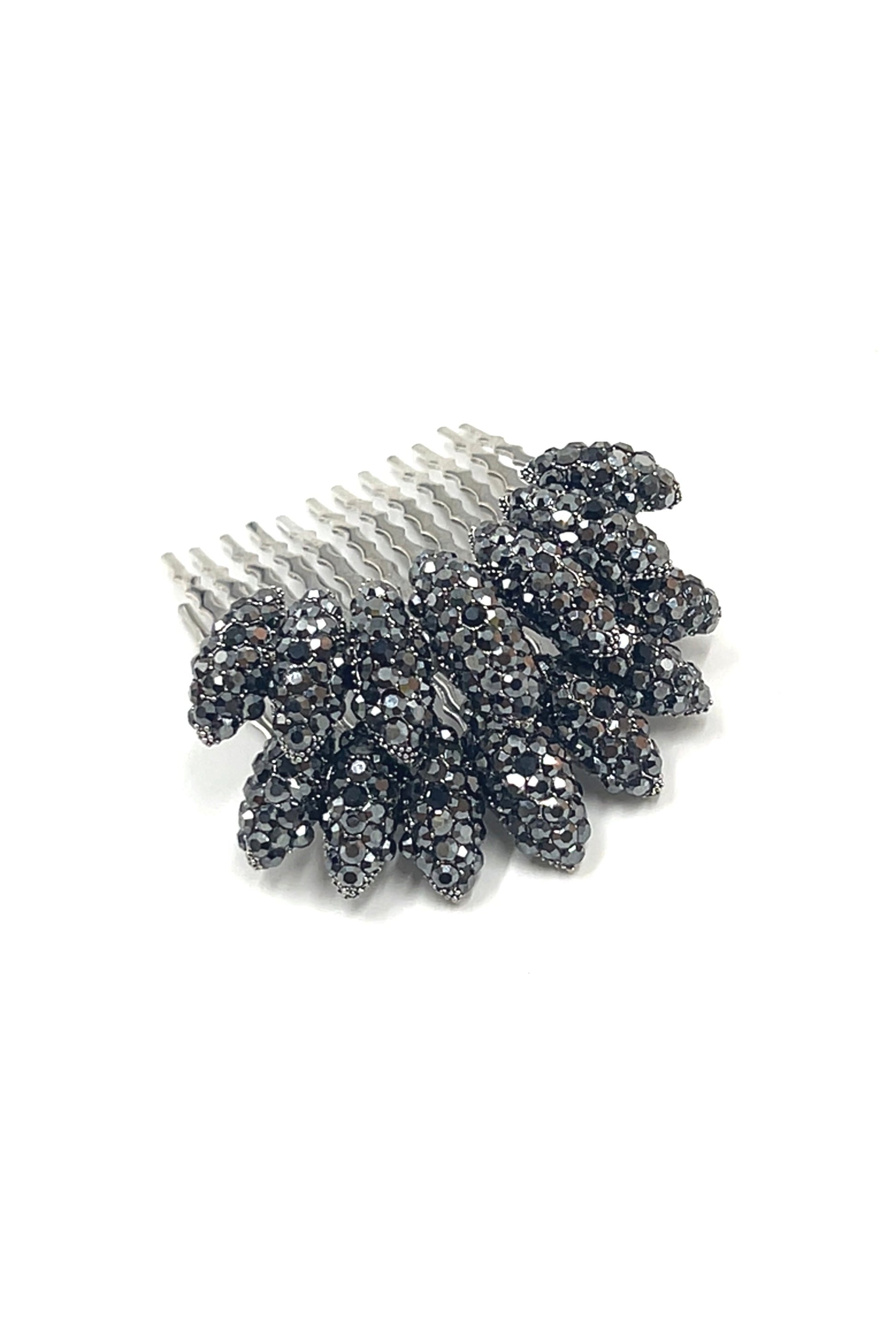 Almond Cluster Crystal Comb (Per Piece) Hair Comb Sale