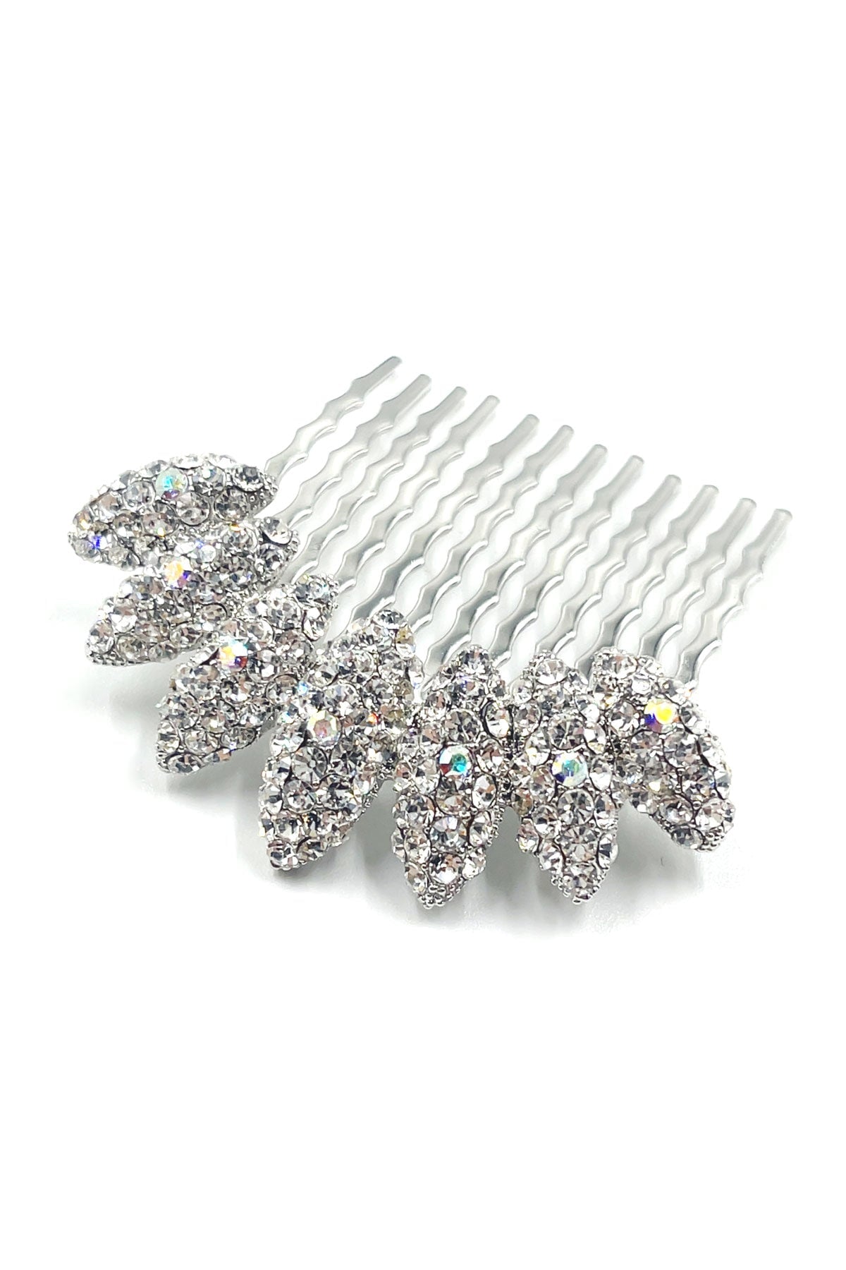 Almond Cluster Crystal Comb (Per Piece) Hair Comb Sale