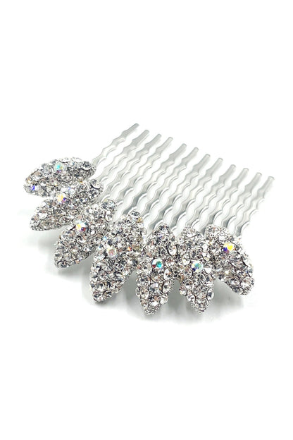 Almond Cluster Crystal Comb (Per Piece) Hair Comb Sale