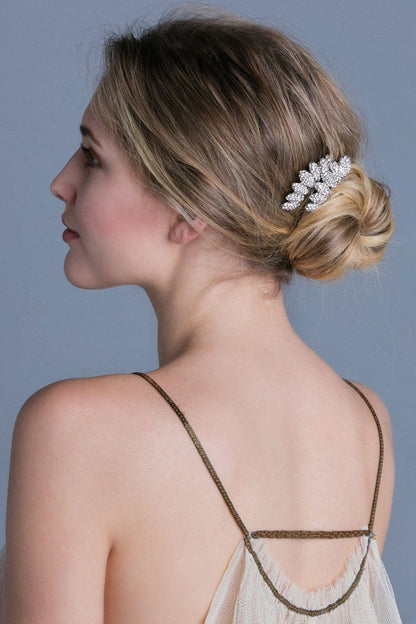Almond Cluster Crystal Comb (Per Piece) Hair Comb Sale