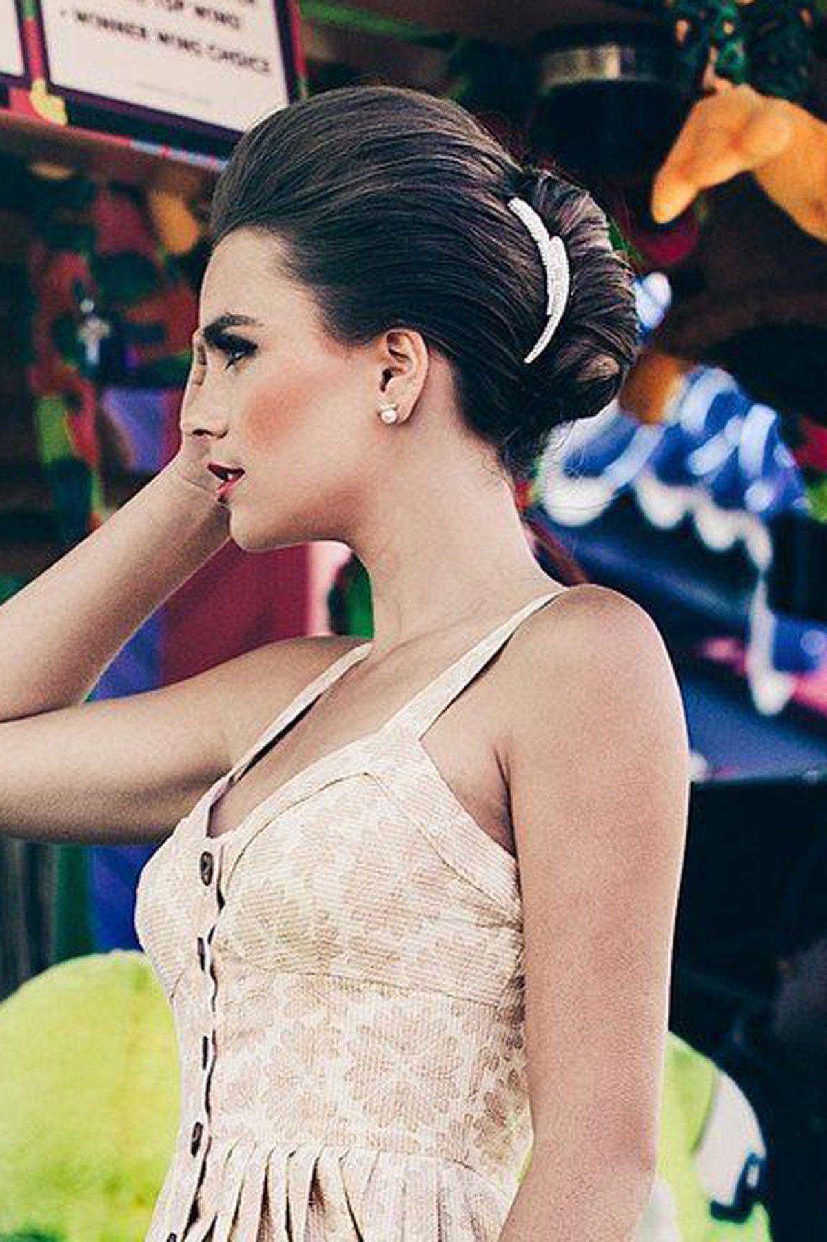 Crystal Spike Large Hair Comb Hair Comb Soho Style