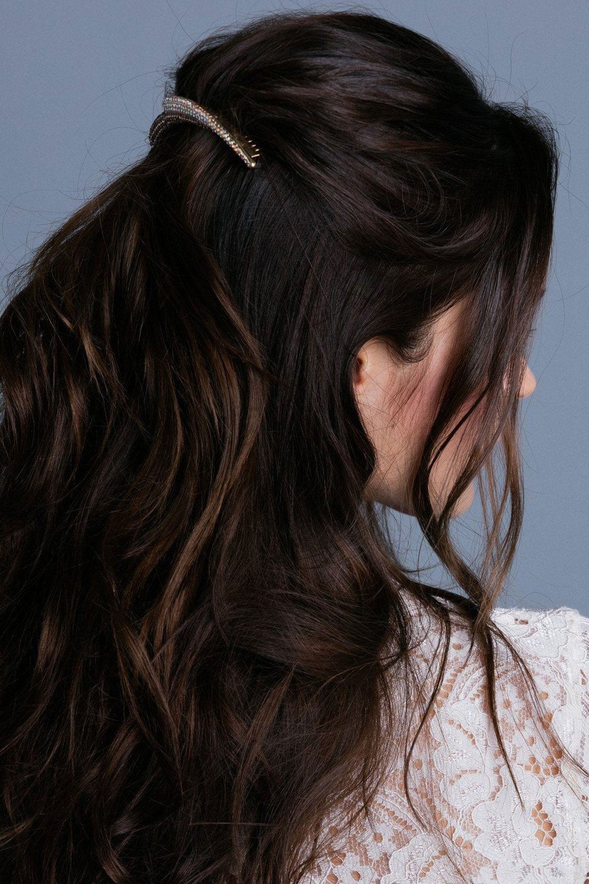 Crystal Spike Large Hair Comb Hair Comb Soho Style