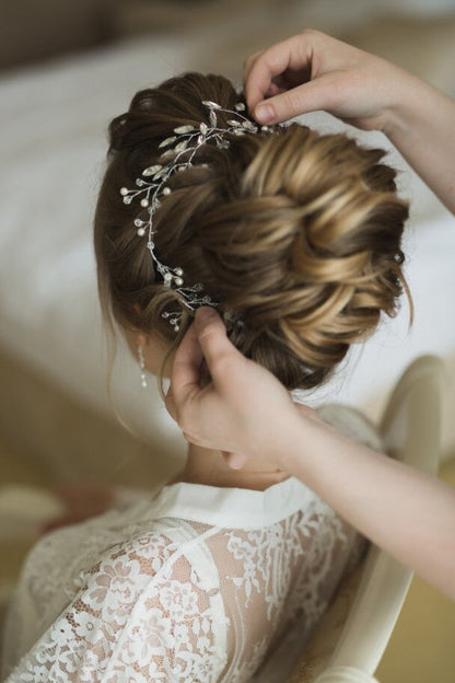 Kali Crystal Vine Headband Wedding Sale