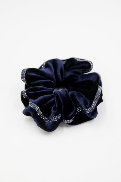Velvet Scrunchy Ponytail Holder Soho Style