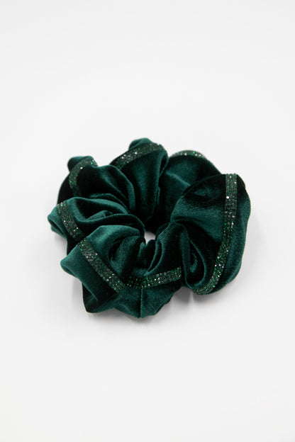 Velvet Scrunchy Ponytail Holder Soho Style