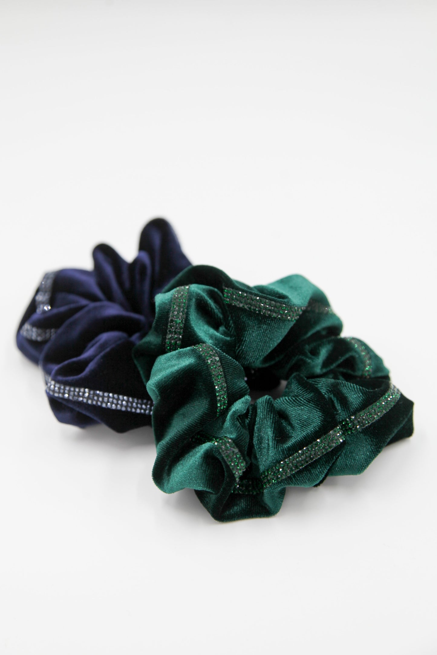 Velvet Scrunchy Ponytail Holder Soho Style