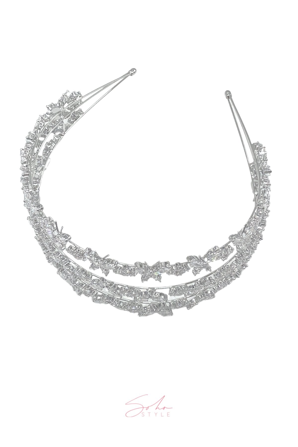 BUTTERFLY CRYSTAL HEADBAND Wedding Sale