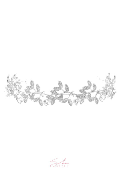 Crystal Foliage Headband Wedding Sale
