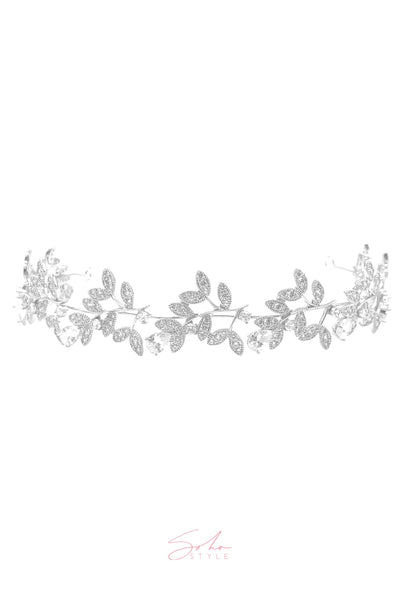 Crystal Foliage Headband