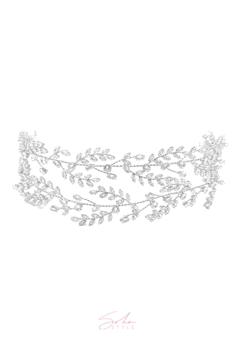 Double Vines Headpiece Wedding Sale