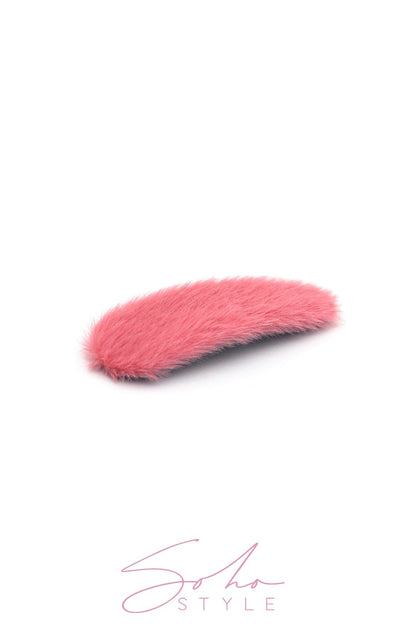Oversized Fuzzy Hair Clip Hair Clip 2020