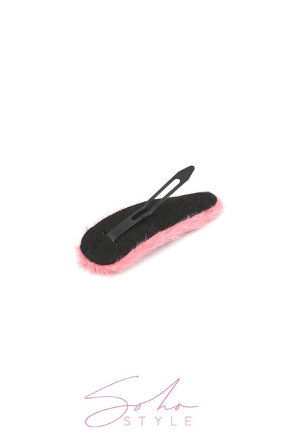 Oversized Fuzzy Hair Clip Hair Clip 2020