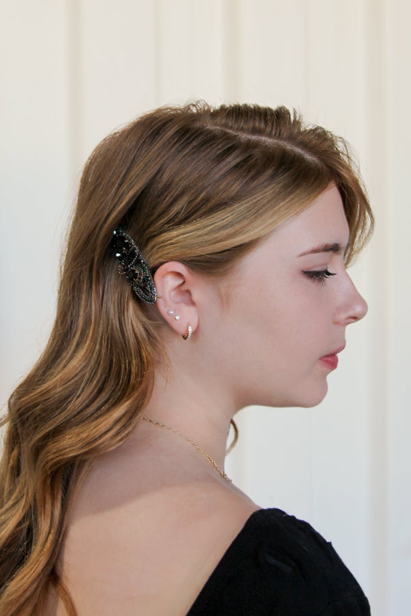 Almond Ornate Hair Clip Hair Clip Soho Style