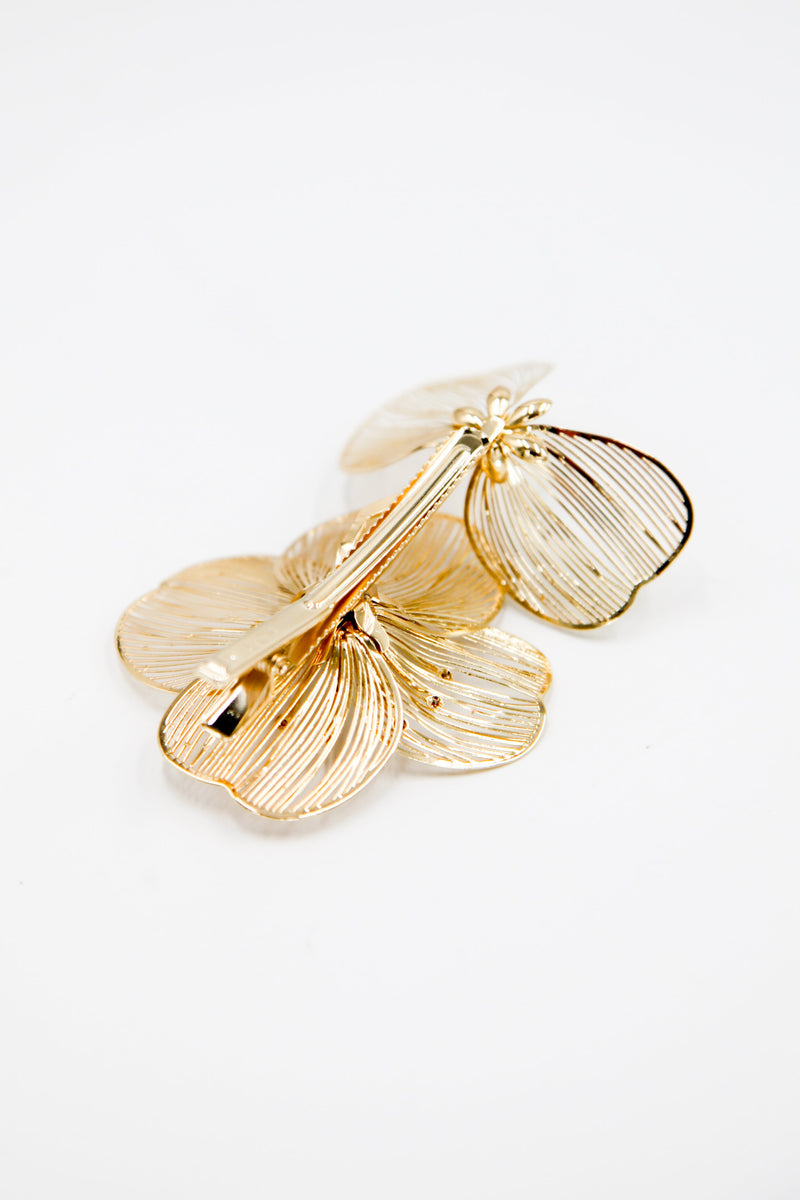 Wispy Floral Hair Clip Hair Clip Soho Style