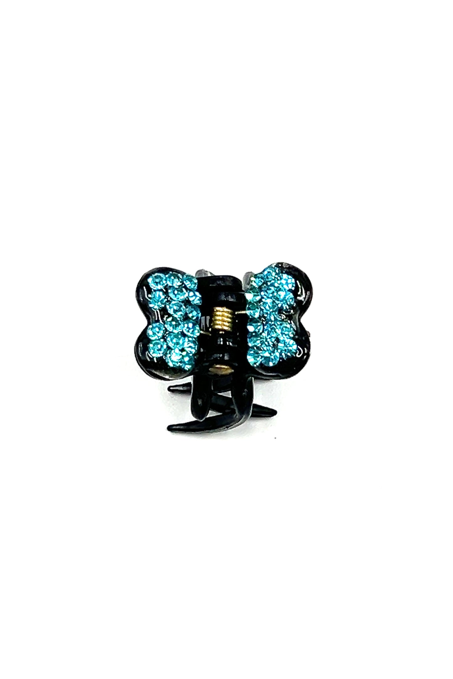 Mini Butterfly Hair Jaw with Crystal Covered Wings Hair Jaws Sale