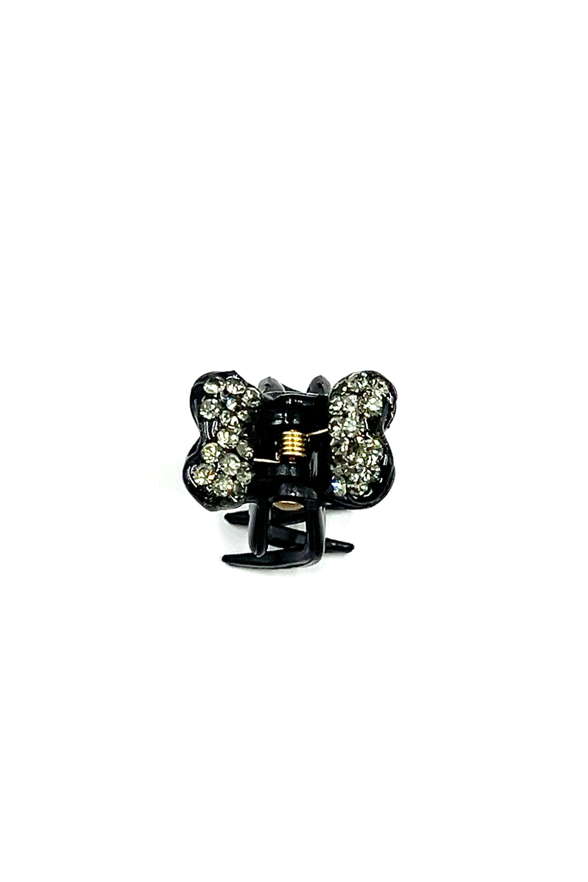 Mini Butterfly Hair Jaw with Crystal Covered Wings Hair Jaws Sale