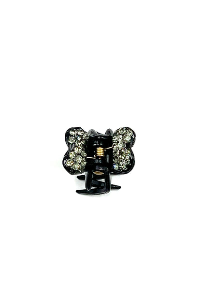 Mini Butterfly Hair Jaw with Crystal Covered Wings Hair Jaws Sale