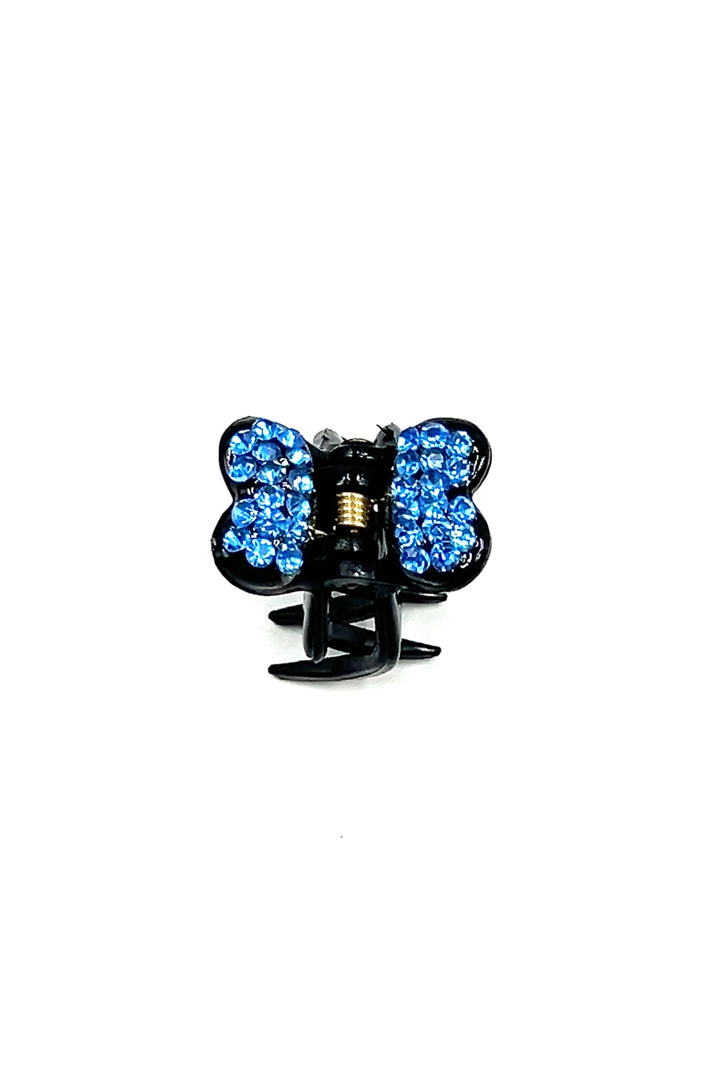 Mini Butterfly Hair Jaw with Crystal Covered Wings Hair Jaws Sale