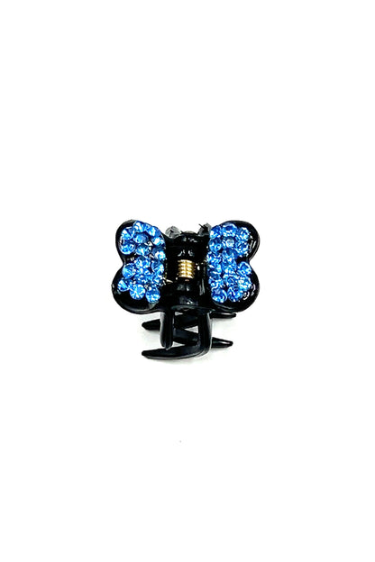 Mini Butterfly Hair Jaw with Crystal Covered Wings Hair Jaws Sale